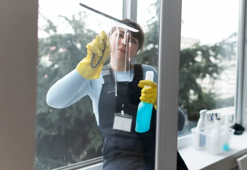 Nettoyage de vitres intérieures et extérieures à Andelnans